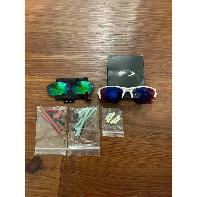 Unisex One Size Fits All Oakley (Used) Flak Jacket Sunglasses