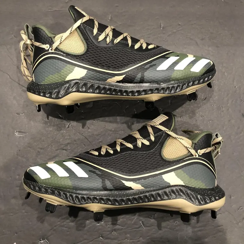 Adidas Icon 5 Bounce USA Camo Baseball Cleats Size 12.5