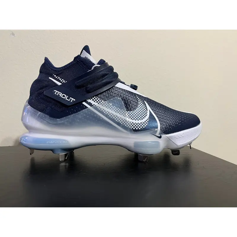Nike Force Zoom Trout 7 Baseball Cleats CI3134-403 Midnight Navy Men's Size 9.