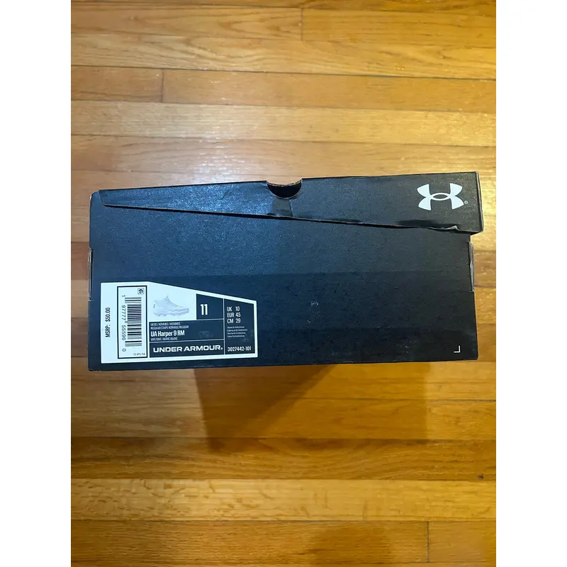 Size 11 UA Harper 9 RM Cleats