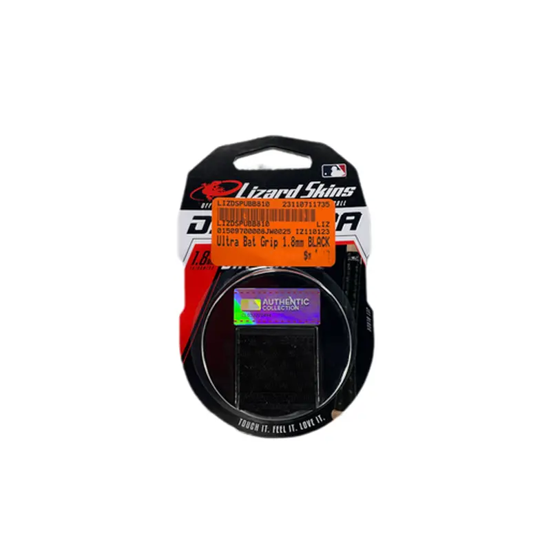 New Ultra Bat Grip 1.8mm Black 11735-lizdspubb810