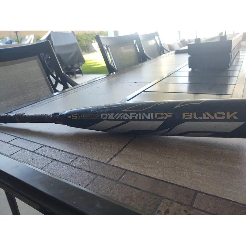 Used DeMarini CF Black USSSA Certified Bat (-5) Composite 26 oz 31"