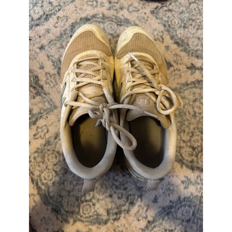 White Men's Size M 7.5 (W 8.5) Youth New Balance Low Top Trainers 3000v6 (Used)