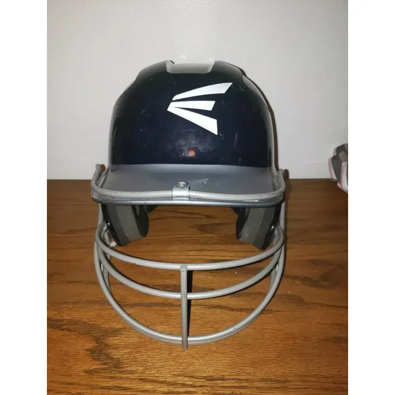 Blue Used Easton Batting Helmet