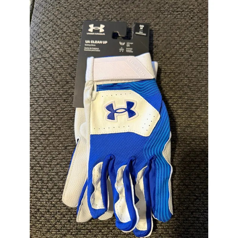 Medium Under Armour clean up Batting Gloves  (New)