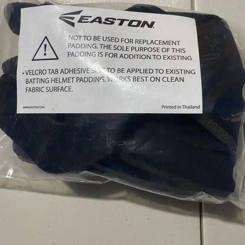 New Easton Batting Helmet Padding