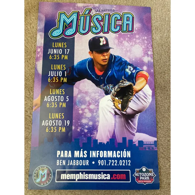 Memphis Msica Poster