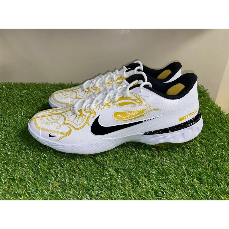 *SOLD* Nike Alpha Huarache Elite 3 Low PRM CV3553-101 Baseball Cleats Mens 12 NEW