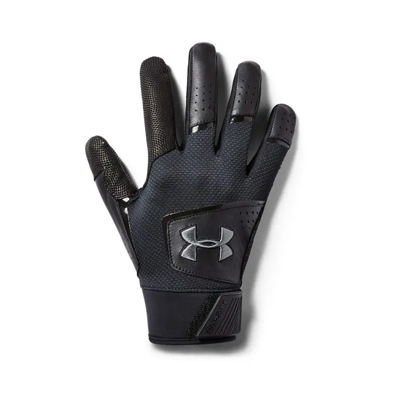 NEW Under Armour Yard black Batting Gloves Size Adult XL 1341978 003
