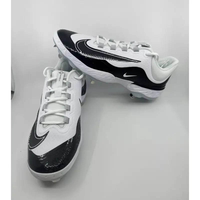 Nike Alpha Huarache Elite 4 Low Metal Baseball Cleats FD2745-101 Mens Size 11.5