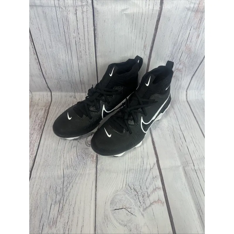 Nike Alpha Huarache NXT Black Metal Baseball Cleats Mens Size 11 DJ6517-001 New