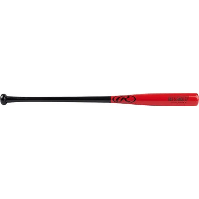 New RAWLINGS FUNGO WOOD MAPLE BAT Red/Black 11506-RAWMLF5BRD