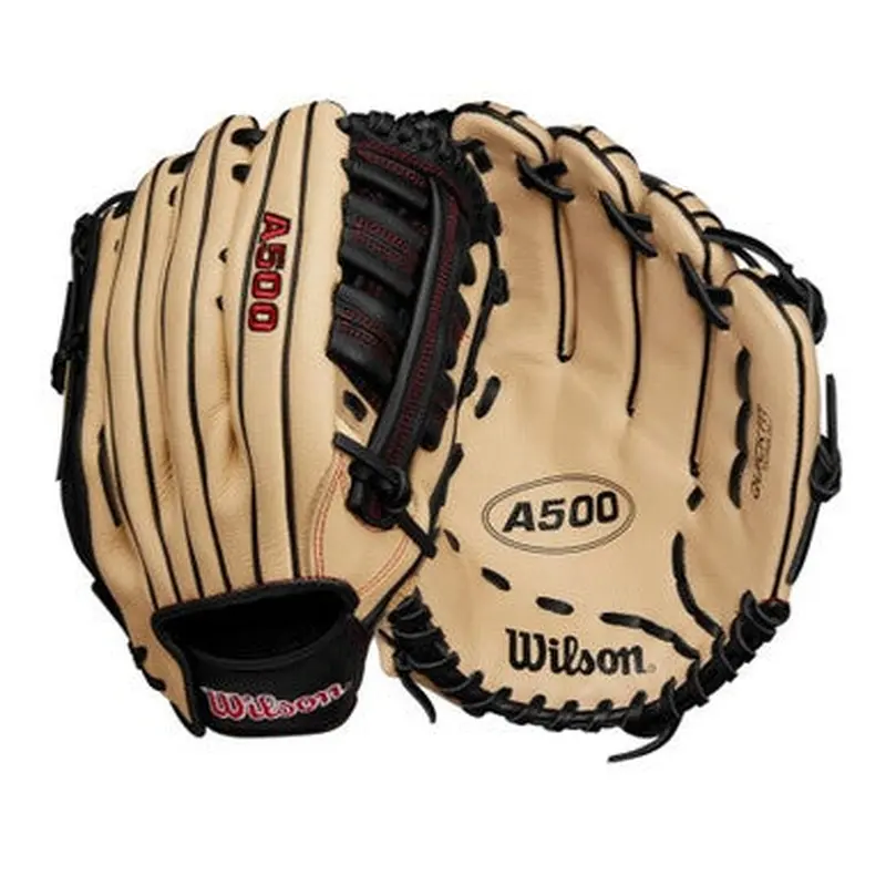 New Wilson A500 25 WBW102544 Fielders Glove LHT 12.5" 11506-WILWBW102545
