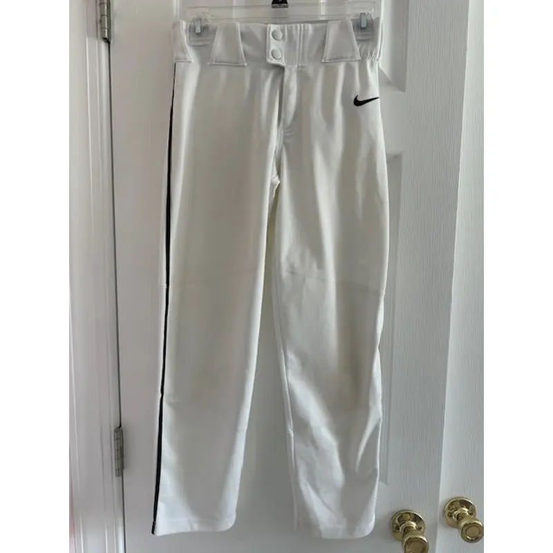 Nike White Used Large Youth Game Pants