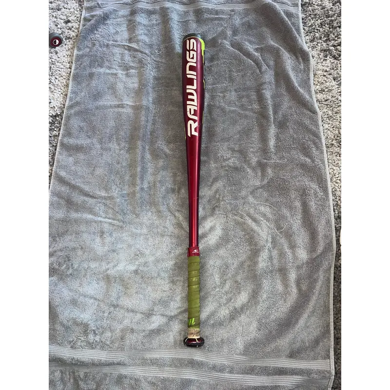 Used 2017 Rawlings BBCOR Certified Alloy 29 oz 32" Velo Bat