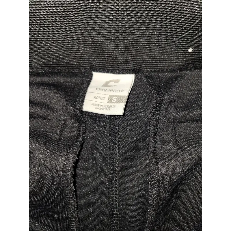Black Used Small Adult Men's Champro Game Pants