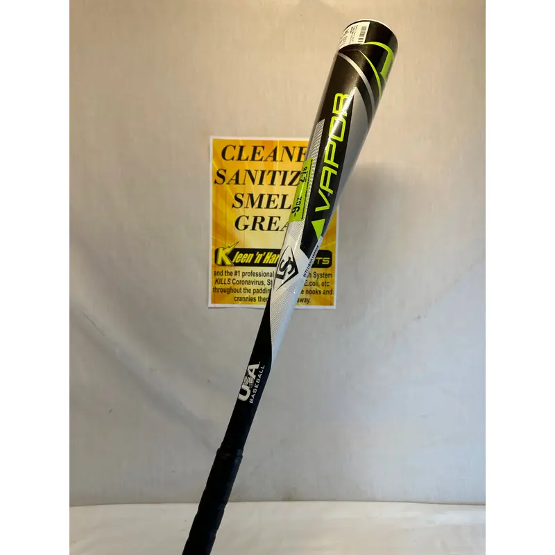 New 2018 Louisville Slugger Alloy Vapor Bat (-9) 19 oz 28"