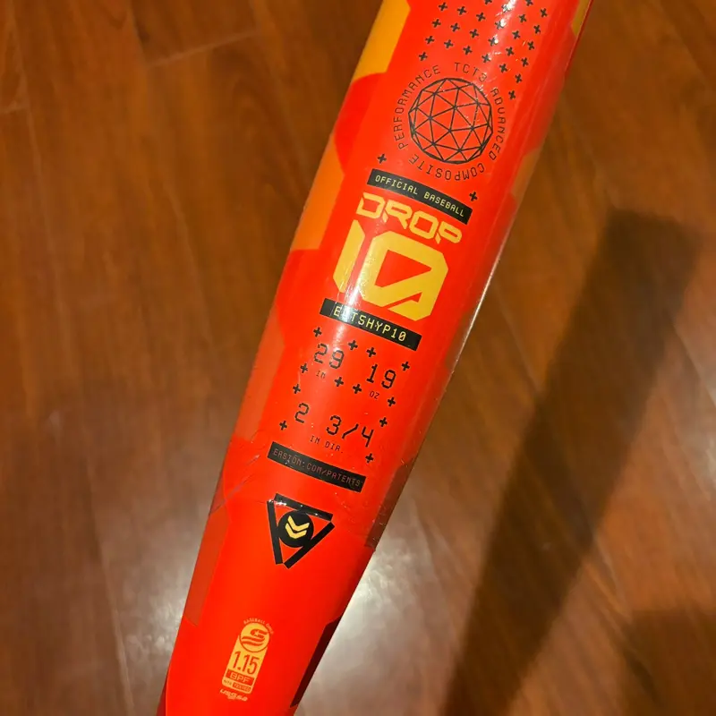 2025 Easton Hype Fire USSSA Certified Bat (-10) 19 oz 29" (New)