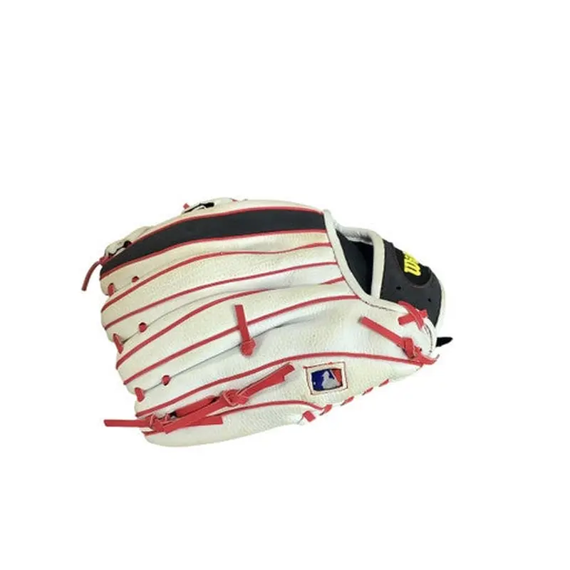 Used Wilson A200 SZ 11INCH RHT BB/SB Glove RH Throw White 11" 11479-S000400036