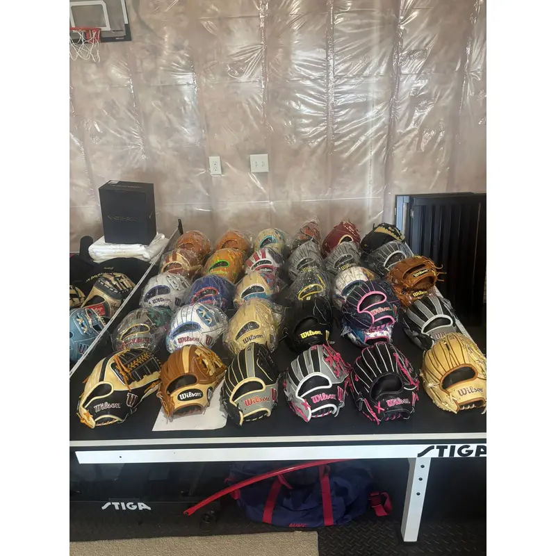 Wilson/rawlings baseball gloves