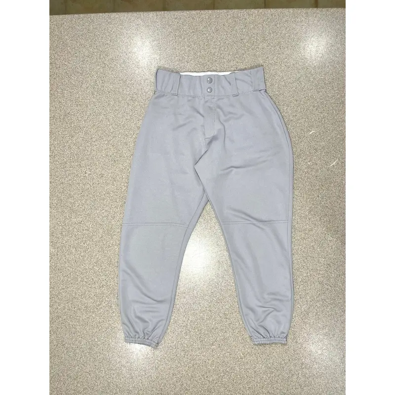 New WOT Gray Youth Large Alleson Baseball / Softball Knicker Pants