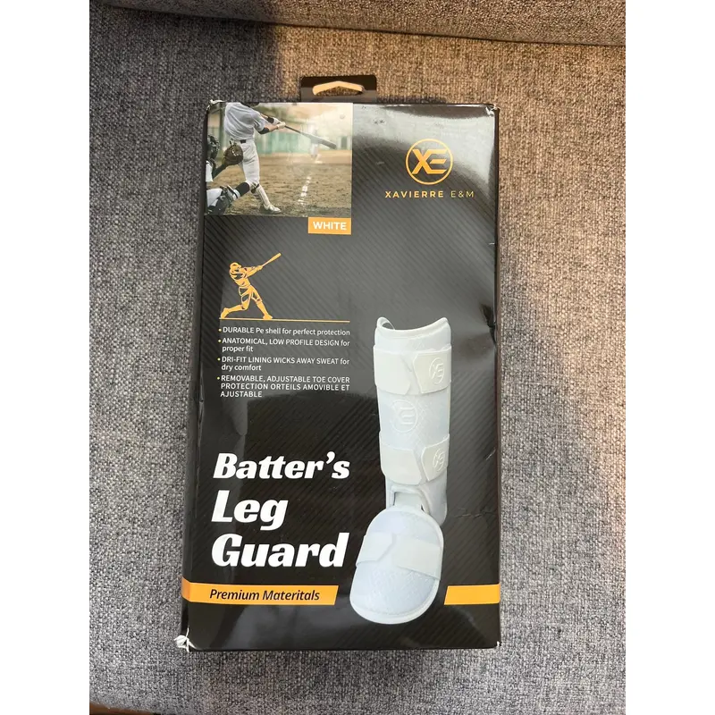Batters leg guard