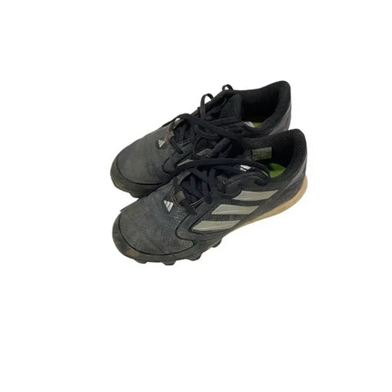 Used Adidas 3 BLACK STRIPE BB CLEATS BB/SB Cleats Black Junior 03.5 11347-S000241050