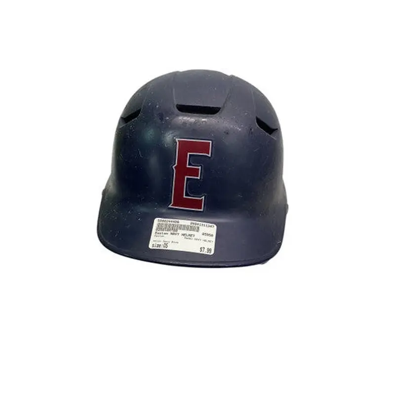 Used Easton NAVY HELMET Batting Helmet No Mask Navy Blue One Size 11347-S000244406