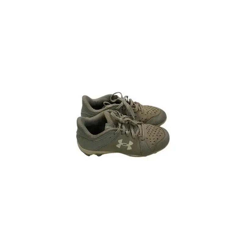 Used Under Armour LEADOFF BB/SB Cleats Grey Junior 04 11347-S000247868