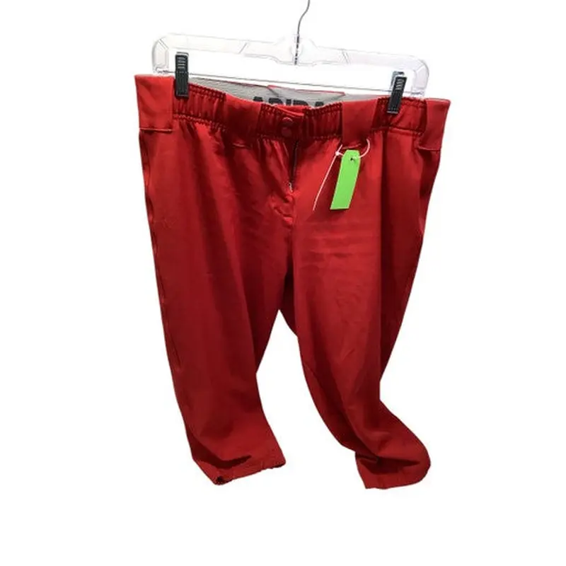 Used Adidas RED SB PANTS BB/SB Pant Womens Red 2X 11347-S000252035