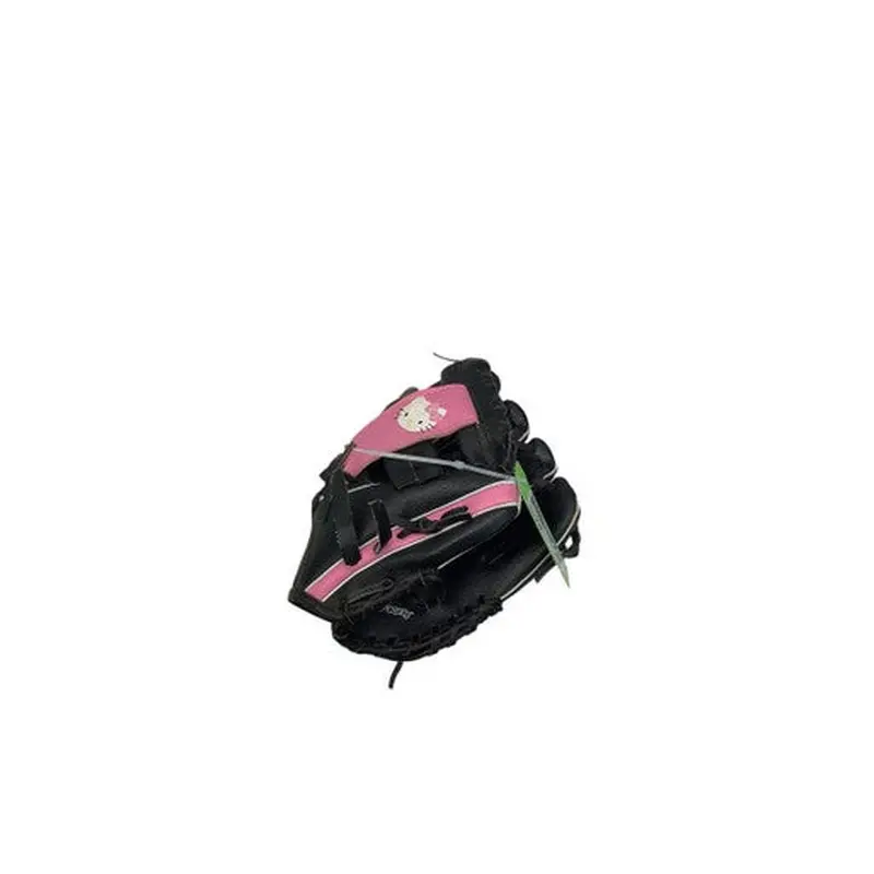 Used HELLO KITTY BB/SB Glove RH Throw Black 9" 11347-S000252207