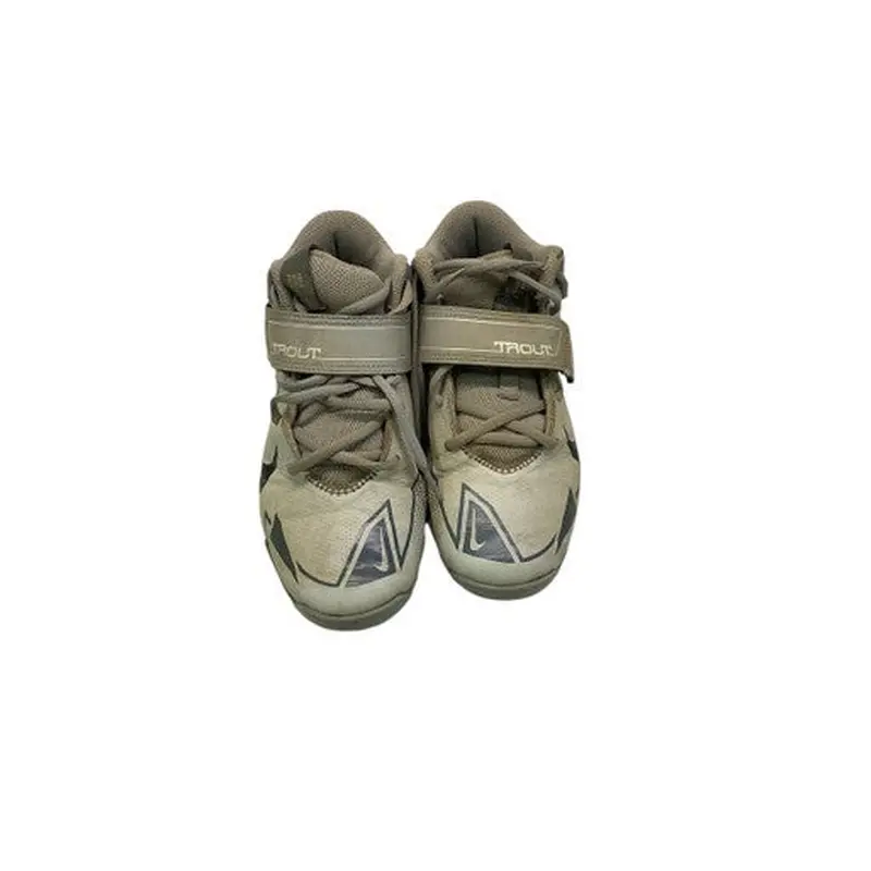 Used Nike TROUT BB/SB Cleats Grey Junior 04.5 11347-S000244023