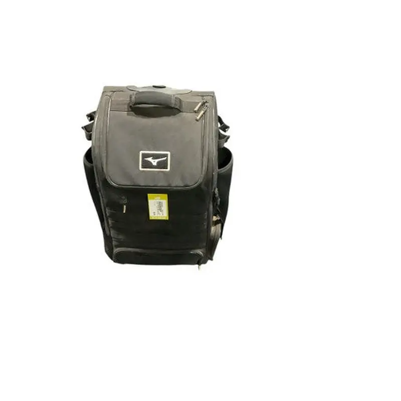 Used Mizuno BLACK WHEELED BAG BB/SB Player Wheeled Bag Black 11834-S000039066