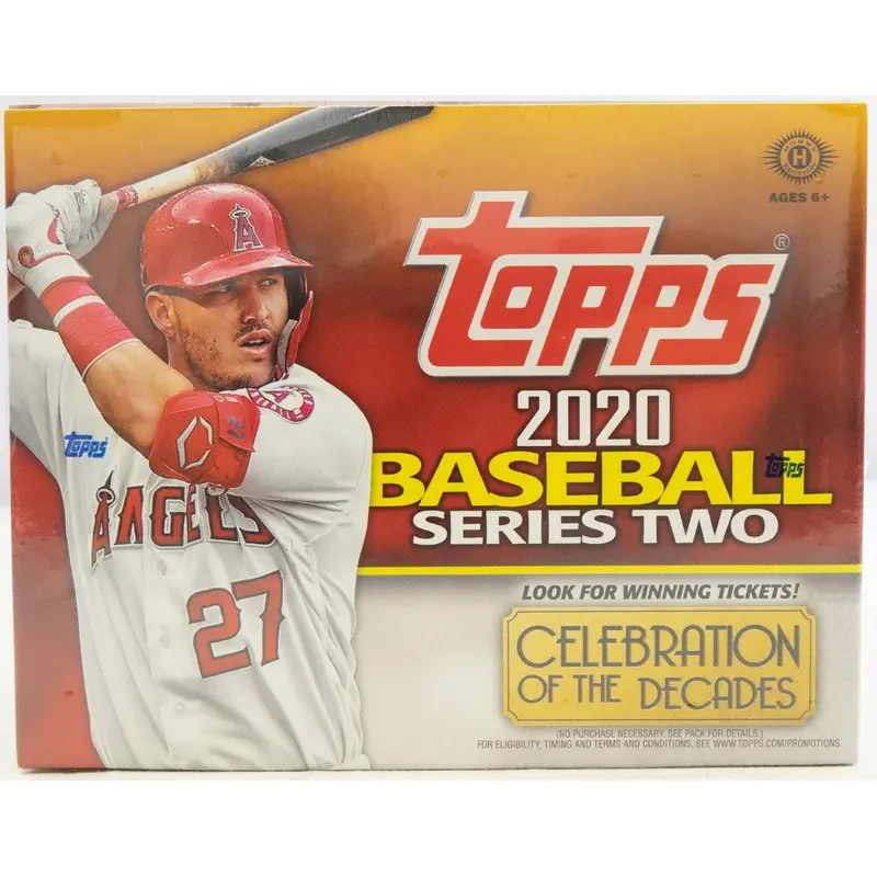 2020 Topps Series 2 Jumbo Baseball Box