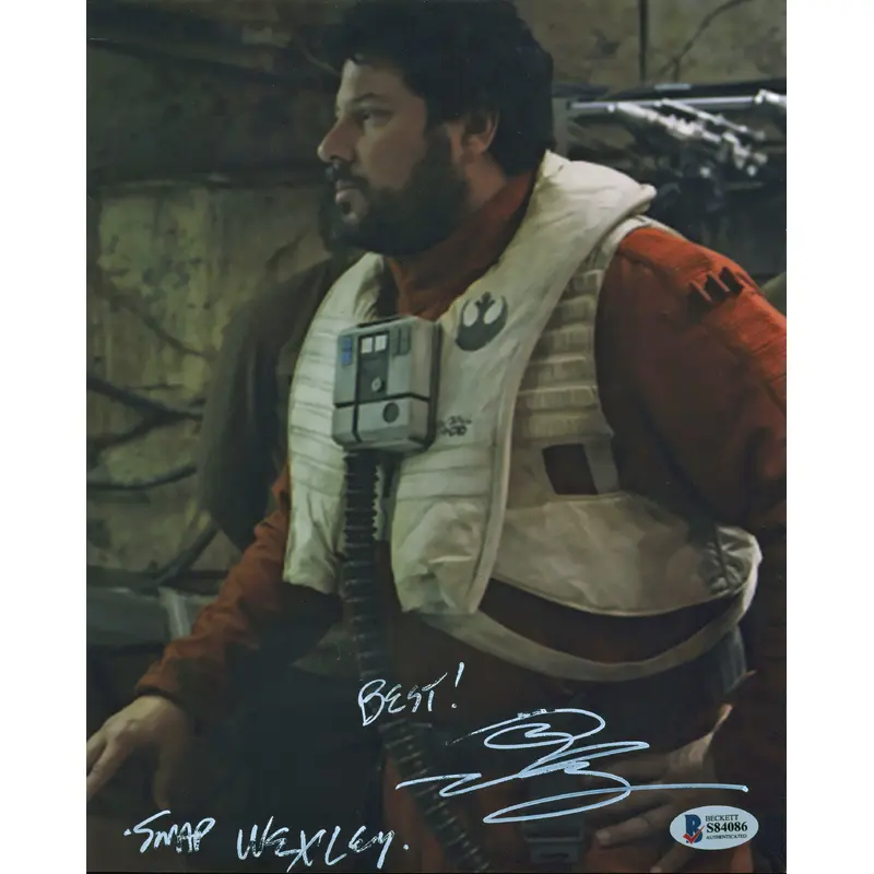 Greg Grunberg Star Wars Authentic Signed 8x10 Photo BAS Autographed #S84086