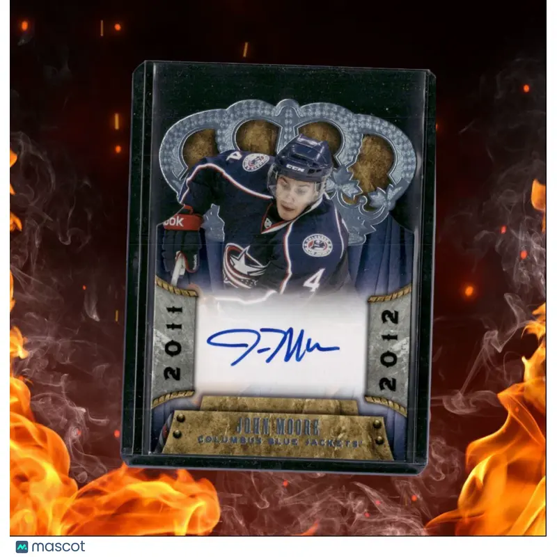 2011-12 Panini Crown Royale John Moore Rookie Auto #162