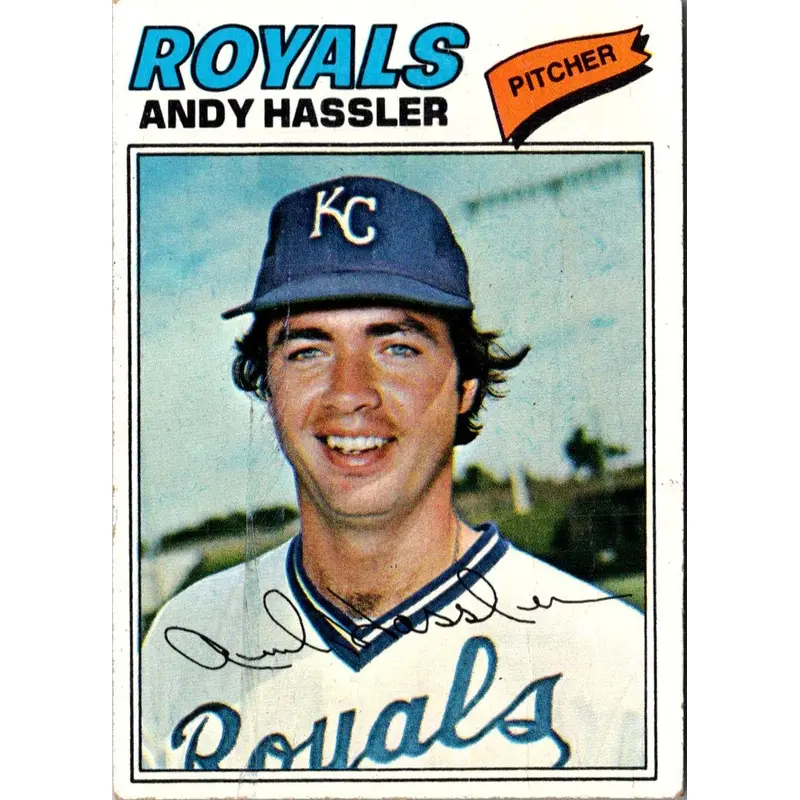 1977 Topps Andy Hassler #602