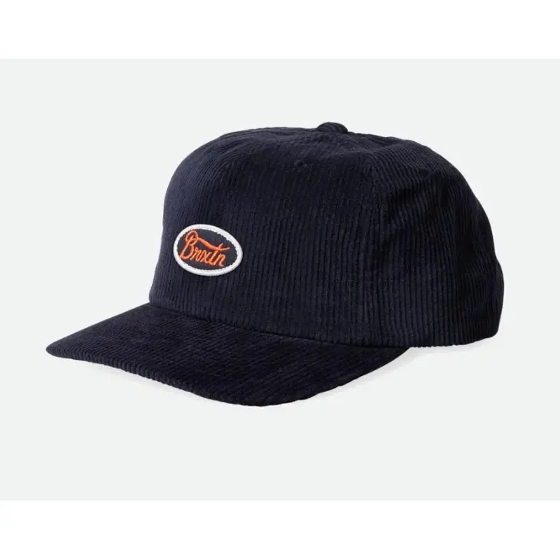 Brixton - Parsons LP Cap - Washed Navy/Caution Orange