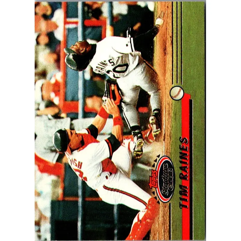 1993 Stadium Club Tim Raines #43