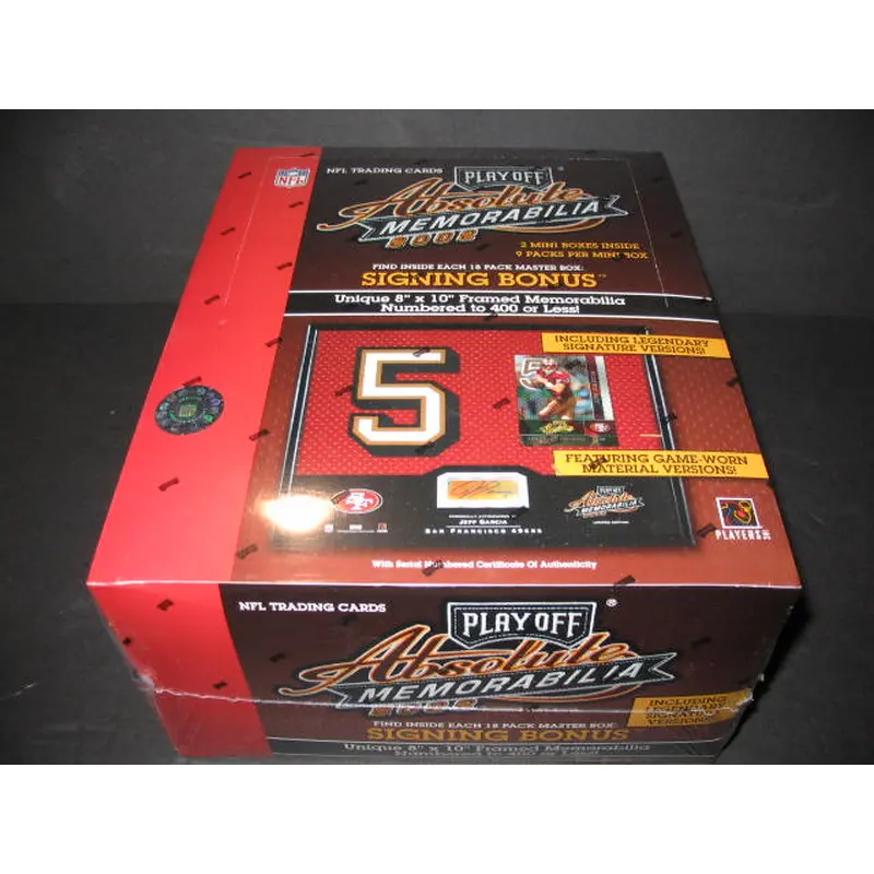 2002 Playoff Absolute Memorabilia Football Box (Hobby)