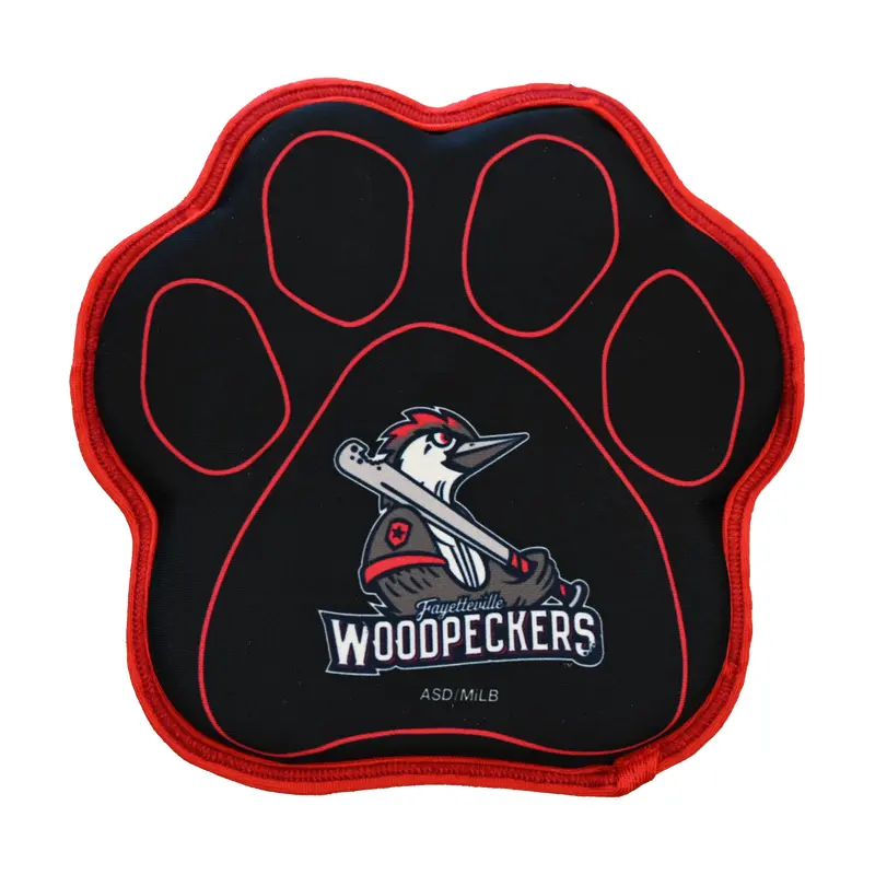 Fayetteville Woodpeckers All Star Dogs Paw Squeak Toy