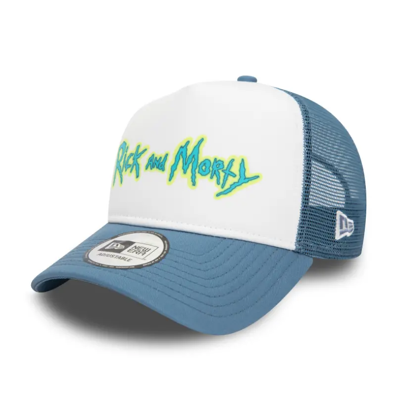 New Era - Rick And Morty - Trucker Cap - White/Blue