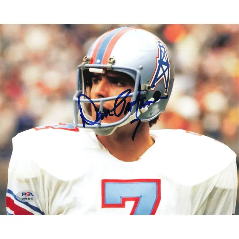 Dan Pastorini signed 8x10 photo PSA/DNA Autographed Oilers