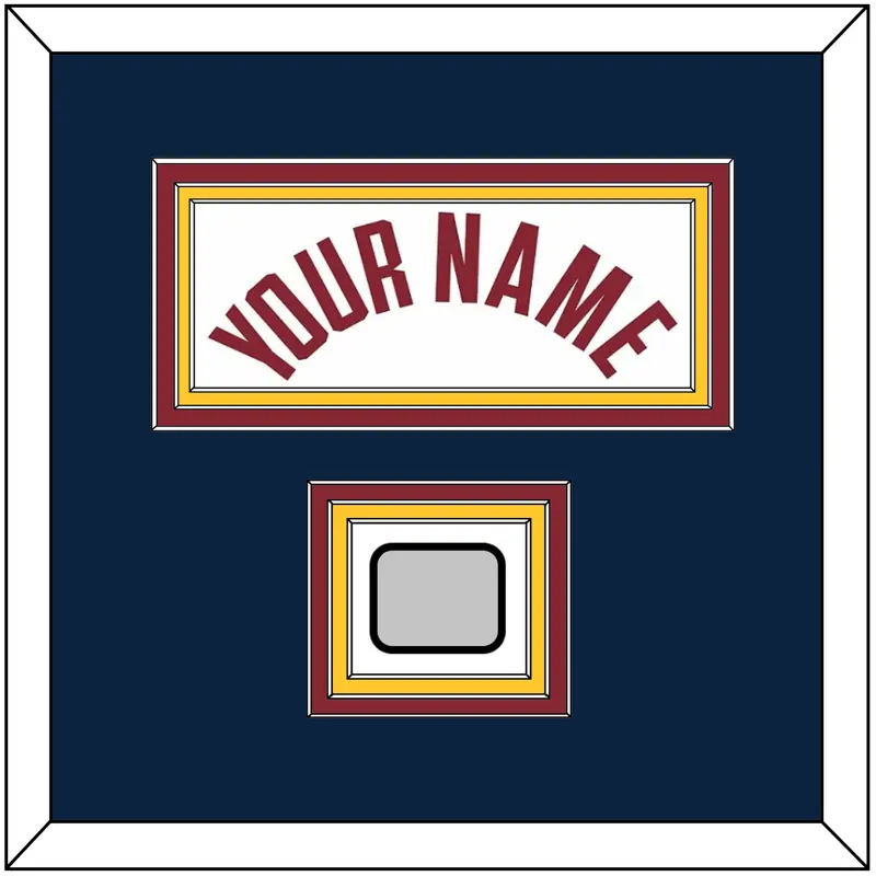 Denver Name & Finals Patch - White Association - Triple Mat 2