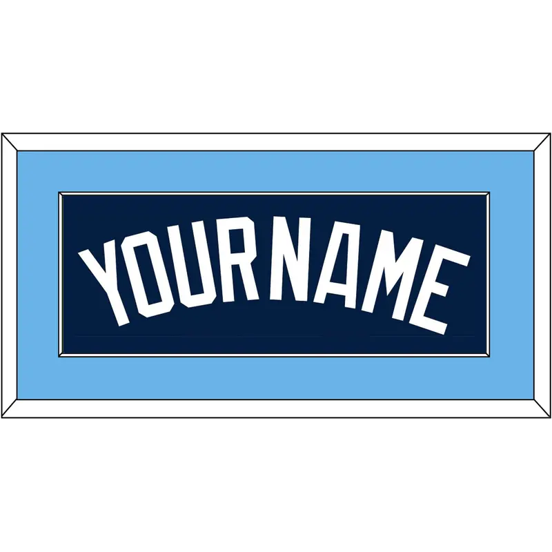 Tampa Bay Name - Alternate Navy - Single Mat 2
