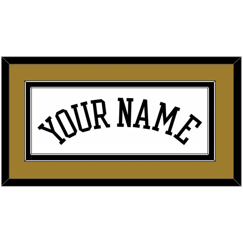 Wake Forest Basketball Name - Home White (2006-2009) - Double Mat 3