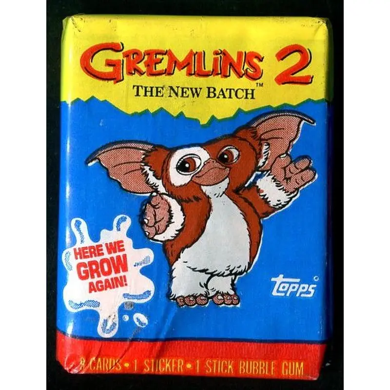 1990 Topps Gremlins 2 Unopened Wax Pack