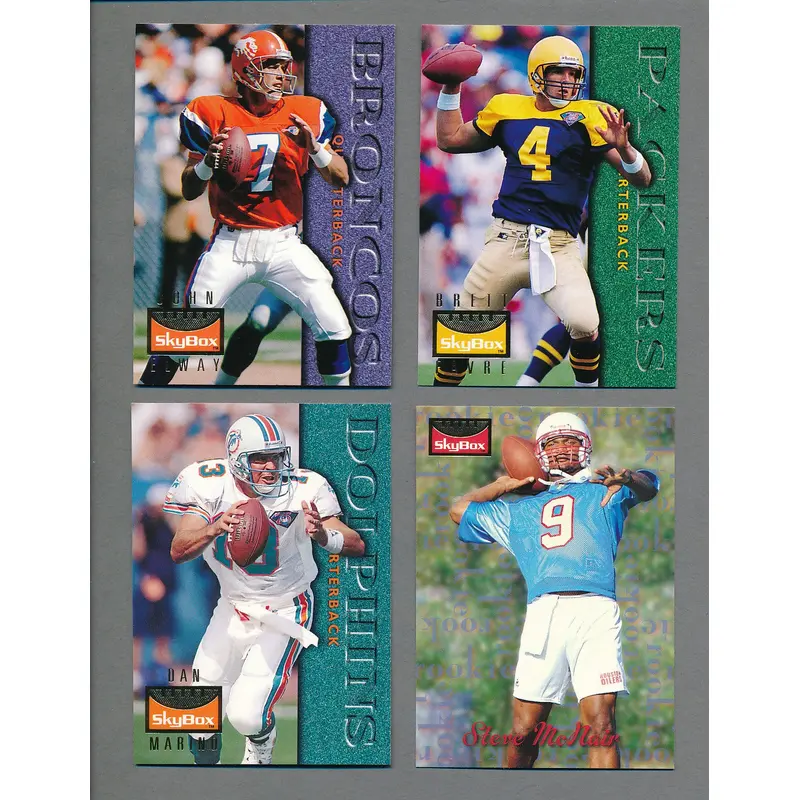 1995 SkyBox Premium Football Complete Set (200) NM/MT MT