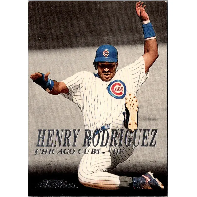 2000 SkyBox Dominion Henry Rodriguez #182