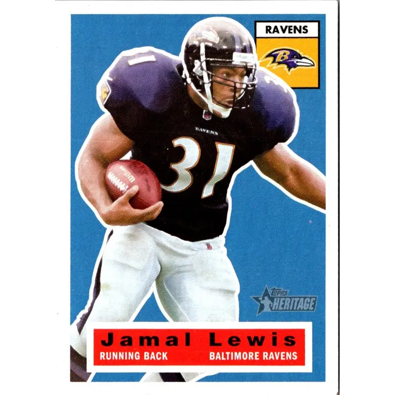 2001 Topps Heritage Jamal Lewis #27